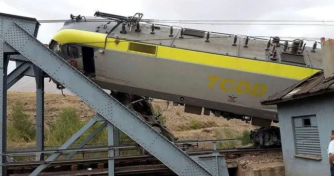 Sivas’ta tren kazası