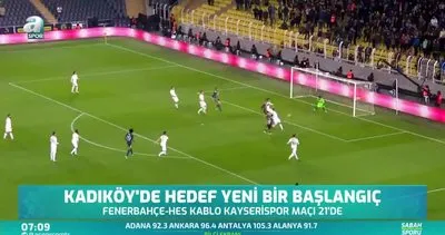 Fenerbahçe-Kayserispor maçı canlı anlatımı! Karşılaşmayı canlı izle! | Video