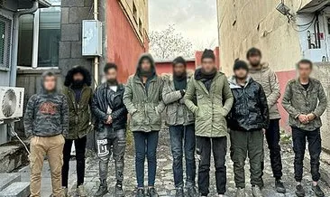 Kars’ta hareketli anlar: 9 kaçak göçmen yakalandı!