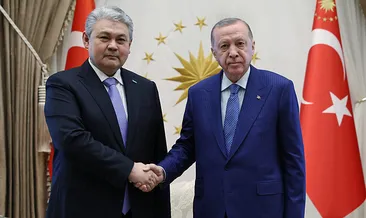Başkan Erdoğan ile Kazakistan Dışişleri Bakanı Koşerbayev bir araya geldi