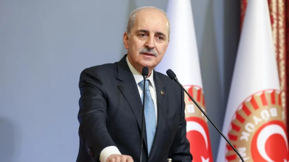 TBMM Başkanı Numan Kurtulmuş'un Türk Kızılay'ın 158. kuruluş yıl dönümü dolayısıyla yayımladığı mesaj.