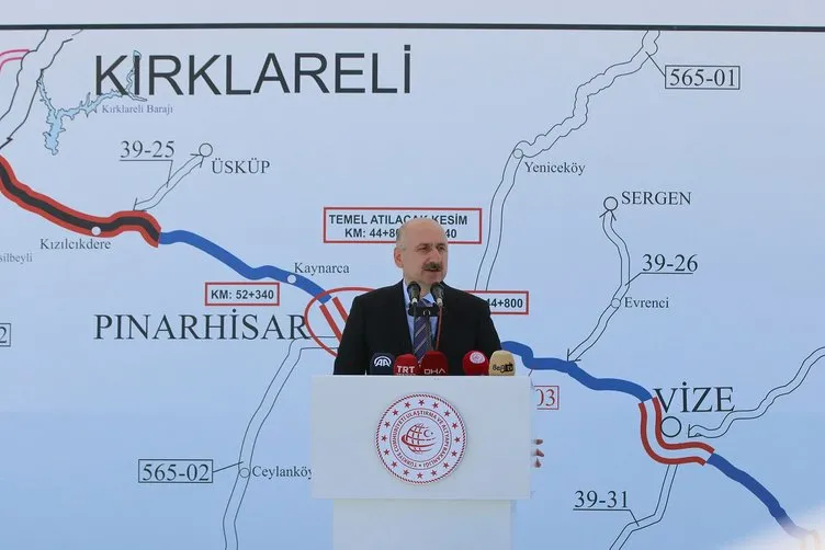 Bakan Karaismailoğlu’dan hızlı tren açıklaması: İstanbul-Edirne arası 1 saat 20 dakikaya düşecek