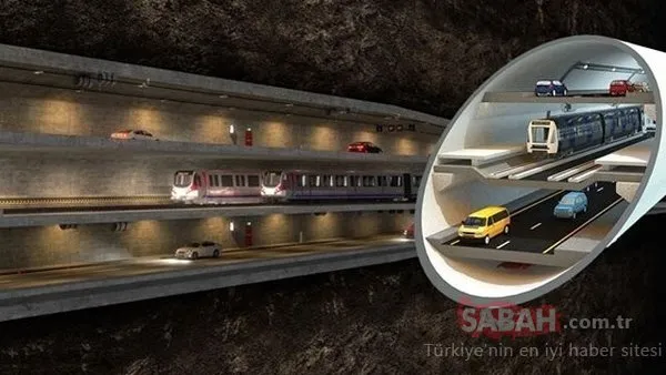 Dünyada bir ilk! 1 şehir, 2 kıta, 3 tünel! İstanbul’a nefes olacak!