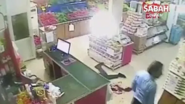 Dünürlerine ateş açtı, market sahibi öldü, 5 yaralı | Video
