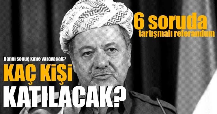 Tartışmalı ’Barzani’ referandumunun ayrıntıları!