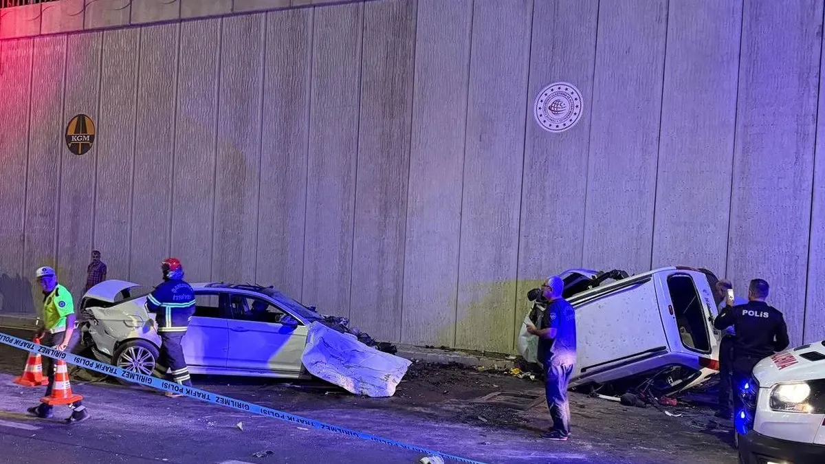 Şanlıurfa’da feci kaza! 1 ölü, 4 yaralı