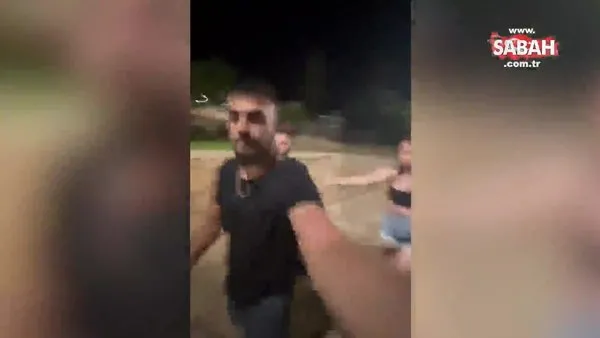 Güney Kıbrıs'ta Türk kızına yumruklu saldırı kamerada! | Video