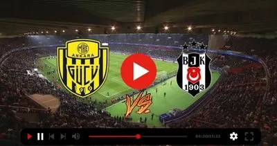 ANKARAGÜCÜ BEŞİKTAŞ MAÇI CANLI YAYINI | 24 Nisan Ankaragücü Beşiktaş maçı canlı ve kesintisiz yayın ekranı