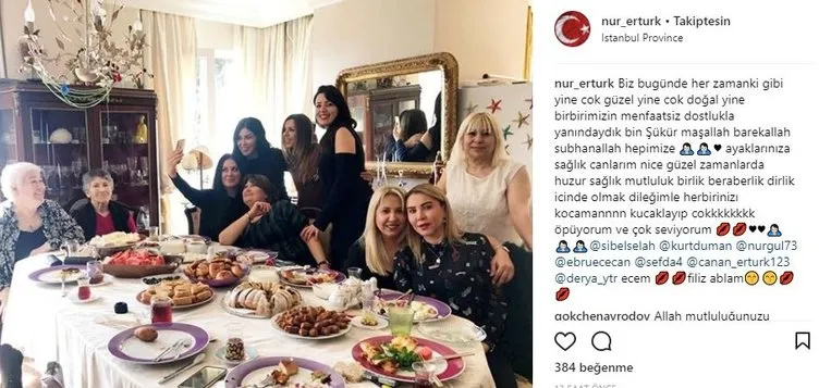 Ünlü isimlerin Instagram paylaşımları 16.03.2018