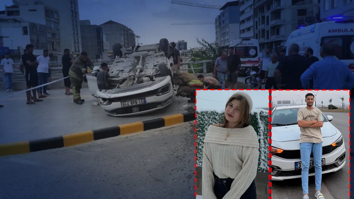 Hatay’da feci kaza: Takla atan otomobilde 19 ve 23 yaşındaki 2 genç hayatını kaybetti Hatay’da feci kaza: Takla atan otomobilde 19 ve 23 yaşındaki 2 genç hayatını kaybetti