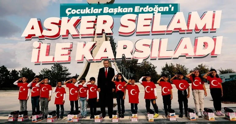 Başkan Erdoğan, Samsunlu öğrencileri kabul etti