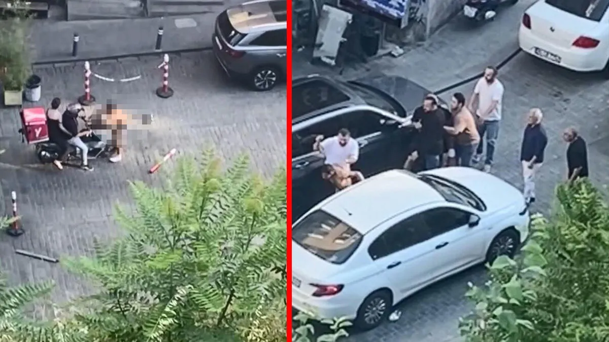 Beyoğlu’nda akılalmaz olay! Yarı çıplak halde motosikletlinin önüne atladı: Duba ve sopalarla öldüresiye darp edildi! Beyoğlu’nda akılalmaz olay! Yarı çıplak halde motosikletlinin önüne atladı: Duba ve sopalarla öldüresiye darp edildi!