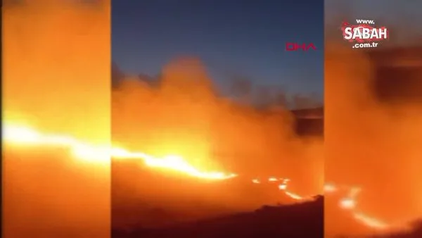 Niğde'de mera yangını çıktı, alevlere müdahale için yola çıkan itfaiyecilerden 3'ü kazada yaralandı | Video