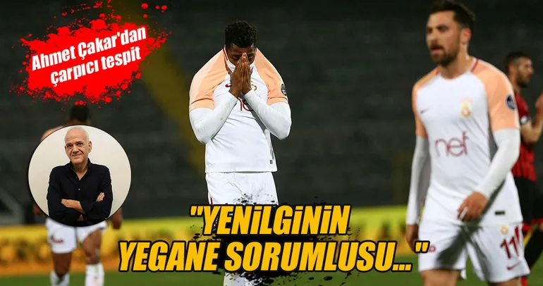 Ahmet Çakar: Sanki orta sırada bir takım!