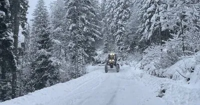 Şavşat’ta kar nedeniyle 5 köy yolu ulaşıma kapandı #artvin