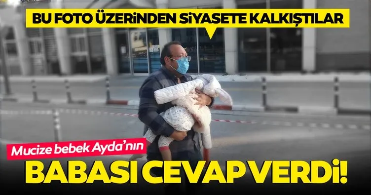 Son dakika haberler - İzmir depreminin sembolü Ayda bebeğin babası konuştu: Bu kadarına pes...