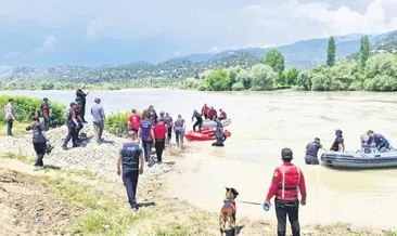 Kelkit Çayı’nda kayıp genç aranıyor