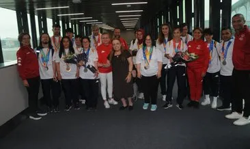 Özel sporcular 21 madalya ile Türkiye’ye döndü