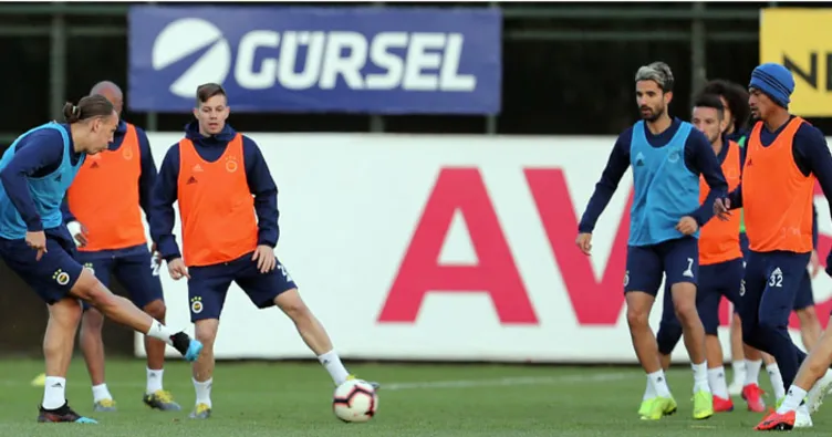 Fenerbahçe 3 eksikle çalıştı