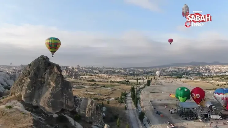 Kapadokya'da görsel şölen | Video