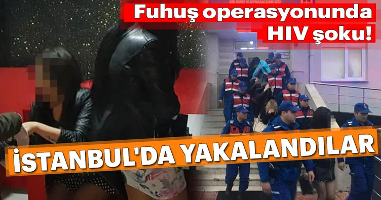 Jandarmadan İstanbul’da fuhuş operasyonu