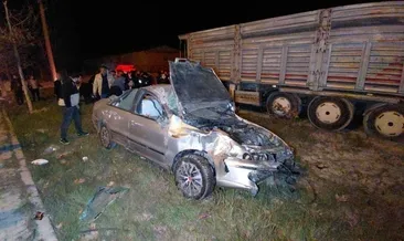 Bolu’da feci kaza! Ortalık savaş alanına döndü: 4 yaralı