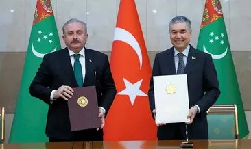 Şentop: Bu nişanı, Türkiye-Türkmenistan ilişkilerinin bir tezahürü olarak kabul ediyorum