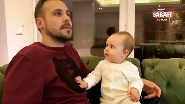 Oyuncu Ümit Erdim'in kızı Ses ile paylaştığı videoya beğeni yağdı!