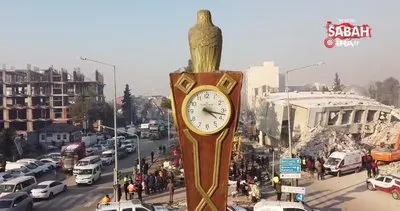 Adıyaman Saat Kulesi’nde deprem anında duran saatler için karar verilecek | Video