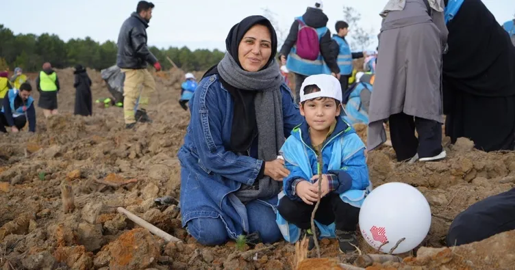 Şile’de 100 bin ağaç dikimi yapıldı
