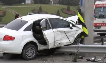 Basın Ekspres Yolu’nda feci kaza!