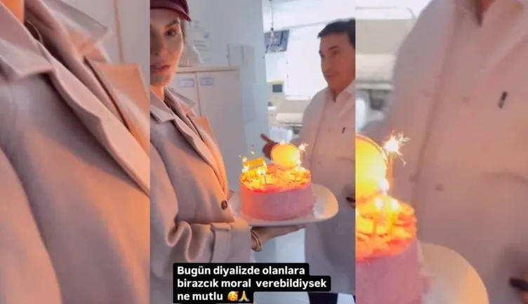 Tülin Şahin’den diyalizdeki annesine göz yaşartan doğum günü sürprizi! Bugün birazcık da olsa...