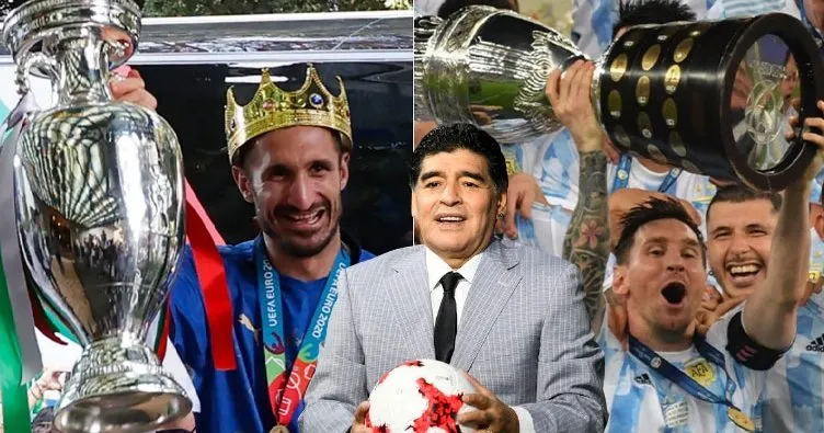 Maradona Kupası! İtalya ile Arjantin özel maça çıkıyor...