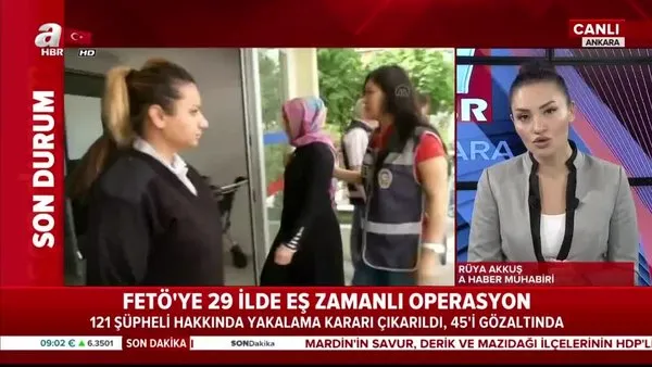 Ankara merkezli 29 ilde FETÖ operasyonu!