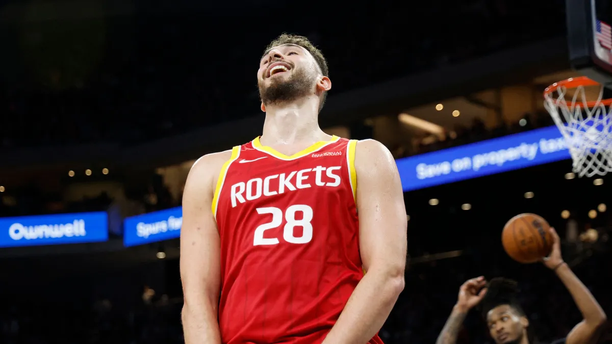 Alperen Şengün'ün 29 sayısı, Rockets'a Spurs galibiyetini getirdi