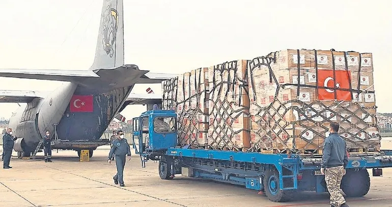 Dost ve müttefik ülkelere 3 milyar TL hibe