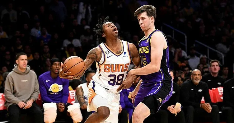 NBA’de Lakers, sahasında Suns’ı rahat geçti!