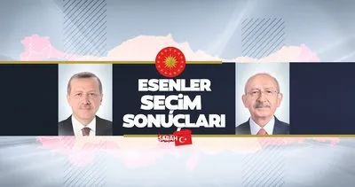 Esenler seçim sonuçları 28 Mayıs 2023 canlı yayın! YSK ile İstanbul Esenler 2. tur seçim sonuçları Cumhurbaşkanlığı oy oranları güncel veriler
