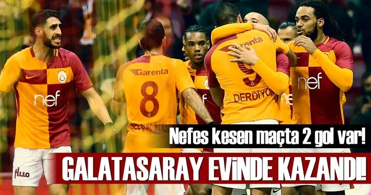 Galatasaray Osmanlıspor net skorla geçti!
