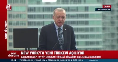 Başkan Erdoğan, Yeni Türkevi Binası’nın açılış töreninde konuştu: Türkiye’nin artan gücünü yansıtan bir baş yapıt | Video