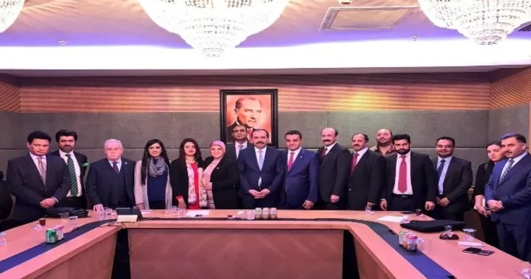 Balta, Pakistan basınını kabul etti