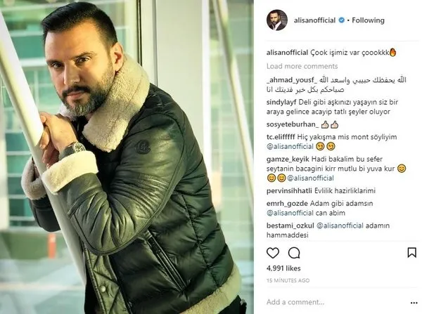 Ünlülerin Instagram paylaşımları (03.01.2018)