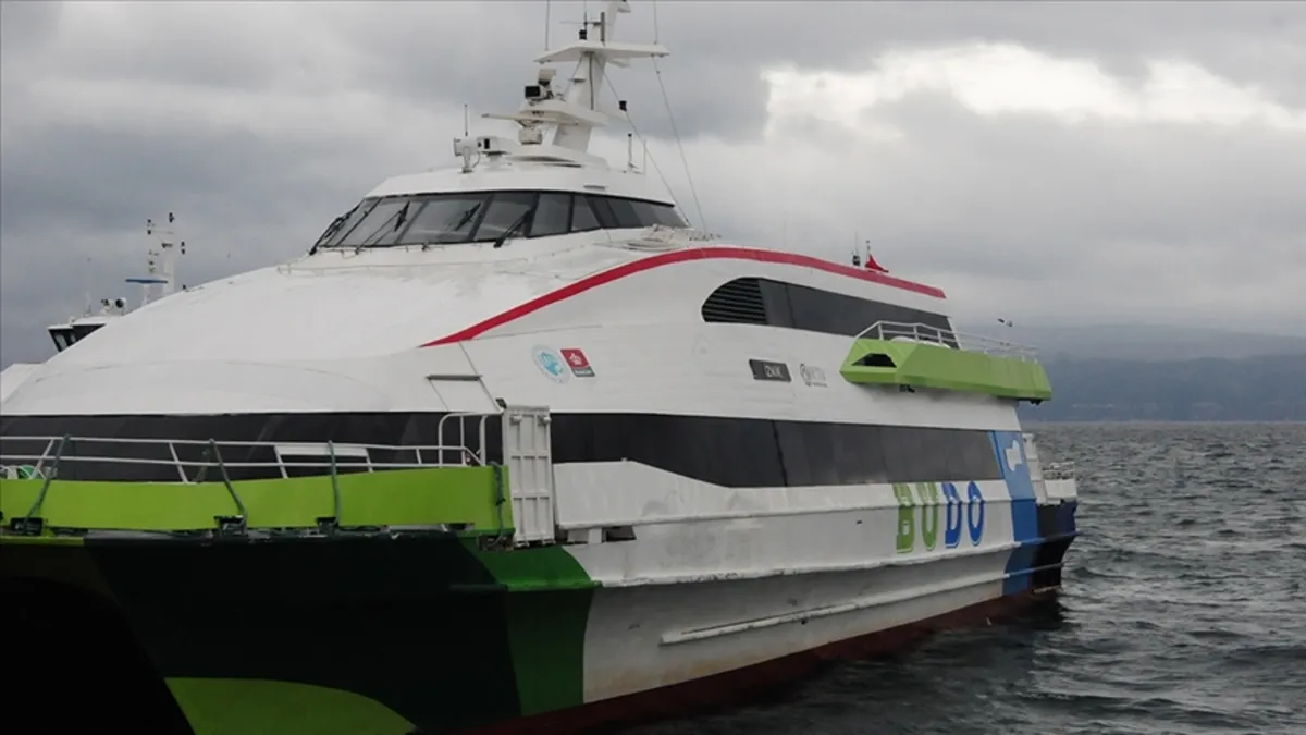 İstanbul-Bursa deniz otobüsü hattındaki bazı seferler iptal edildi İstanbul-Bursa deniz otobüsü hattındaki bazı seferler iptal edildi