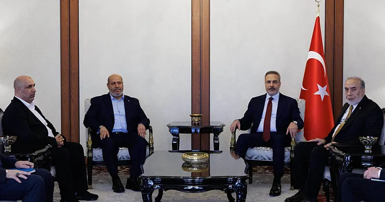 Bakan Fidan, Ankara’da Hamas heyetiyle bir araya geldi! İşte ele alınan konular