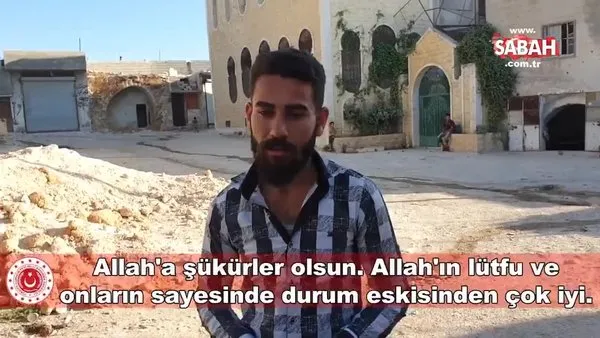 İdlib'deki Suriyelilerden Türk askerine teşekkür | Video