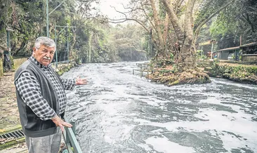 Düden Şelalesi’nde koku sorunu