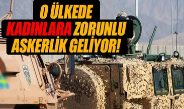 İsveç’te kadınlara da zorunlu askerlik!