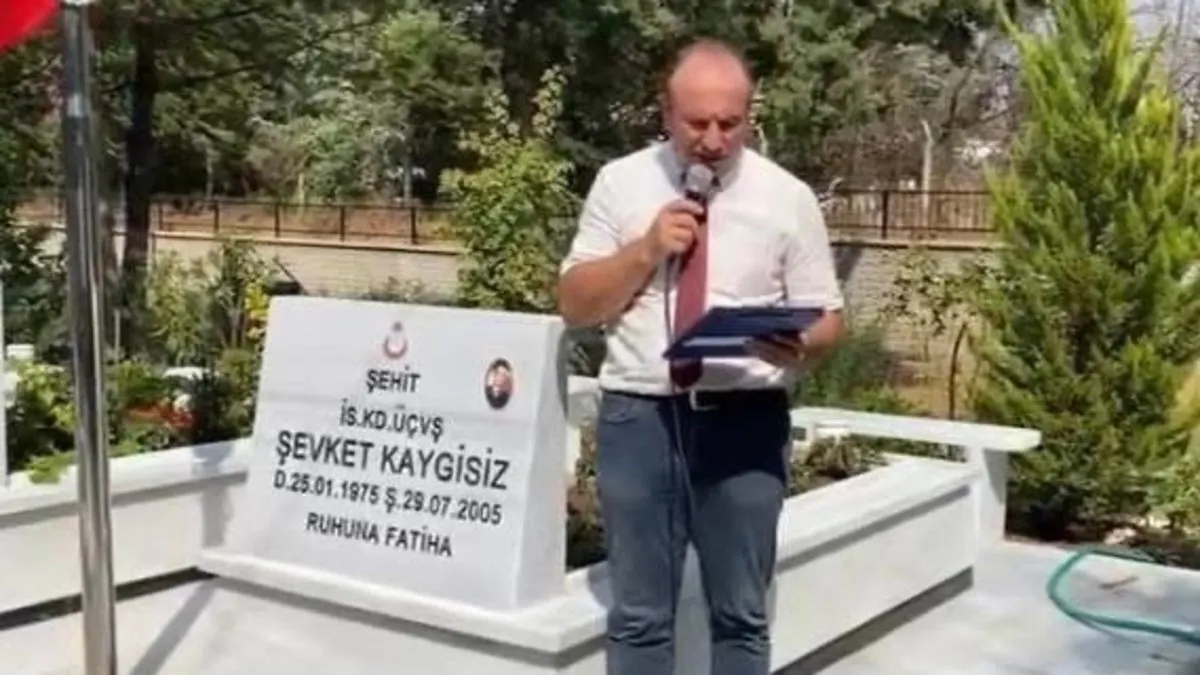 Şehit Şevket Kaygısız, şehadetinin 20. yılında dualarla anıldı