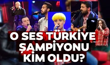 Son Dakika Haber: O Ses Türkiye 2020 birincisi belli oldu! O Ses Türkiye şampiyonu kim oldu? İşte yarışmayı kazanan isim...
