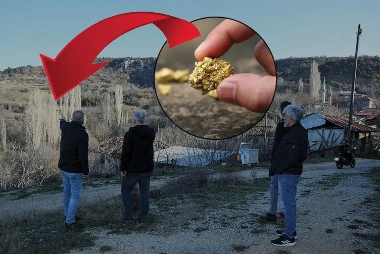 Bilecik Söğüt’te altın fışkırıyor! Altın rezervinin miktarı köylüleri heyecanlandırdı